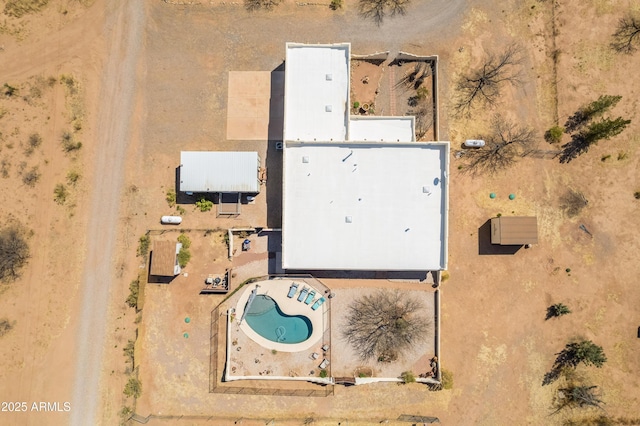 drone / aerial view