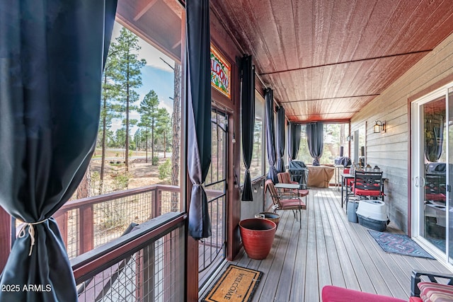 670 S Mountain Pines Ave, Show Low, AZ 85901 - view of sunroom