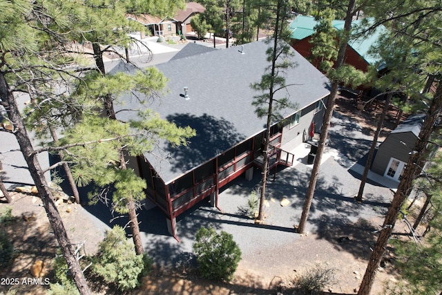 670 S Mountain Pines Ave, Show Low, AZ 85901 - aerial view of property and surrounding area