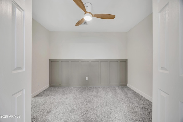 1717 E Union Hills Dr Unit 1033, Phoenix, AZ 85024 - empty room with ceiling fan, carpet, and baseboards