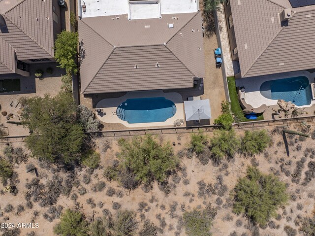 7056 E Mighty Saguaro Way, Scottsdale, AZ 85266 - view of subject property featuring a pool