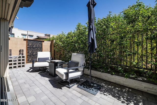 view of patio / terrace