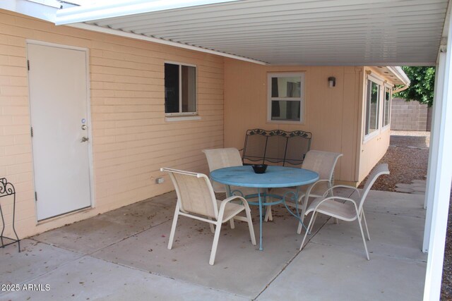 235 N 61st Pl, Mesa, AZ 85205 - view of patio with outdoor dining space