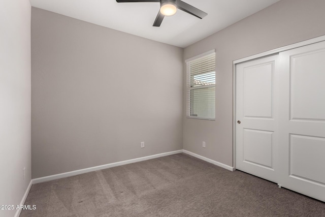 17437 W Via De Luna Dr, Surprise, AZ 85387 - unfurnished bedroom featuring baseboards, carpet, and a closet