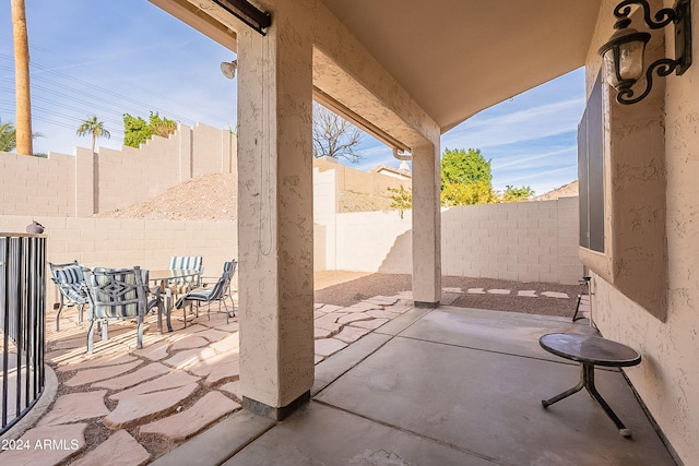 view of patio / terrace