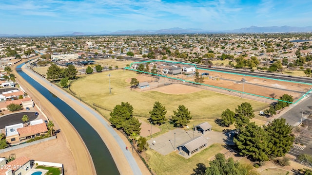 475 S Soho Ln Unit 35, Chandler, AZ 85225 - drone / aerial view featuring a mountain view