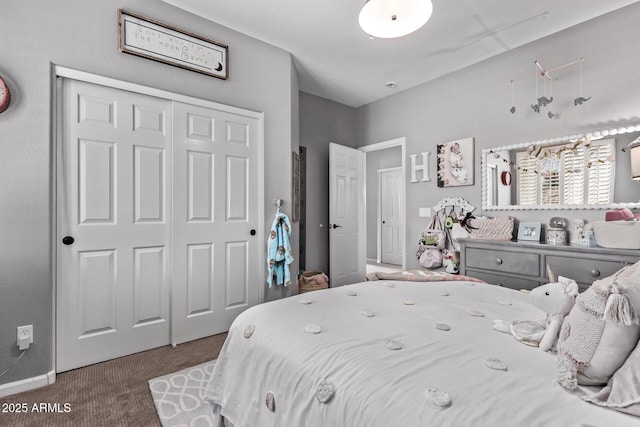 6026 E Sonoran Trl, Scottsdale, AZ 85266 - carpeted bedroom featuring a closet