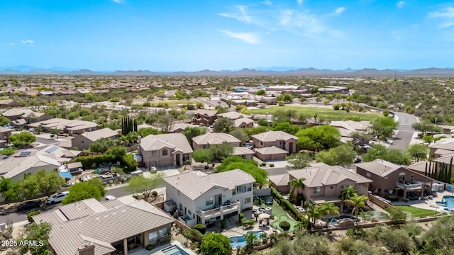 6026 E Sonoran Trl, Scottsdale, AZ 85266 - aerial view of residential area featuring a mountainous background