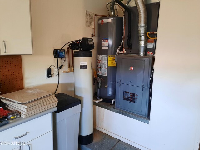 utilities with water heater