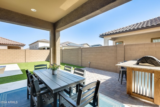 view of patio