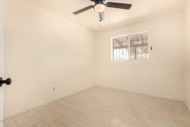 2721 W Luke Ave, Phoenix, AZ 85017 - unfurnished room with baseboards and ceiling fan