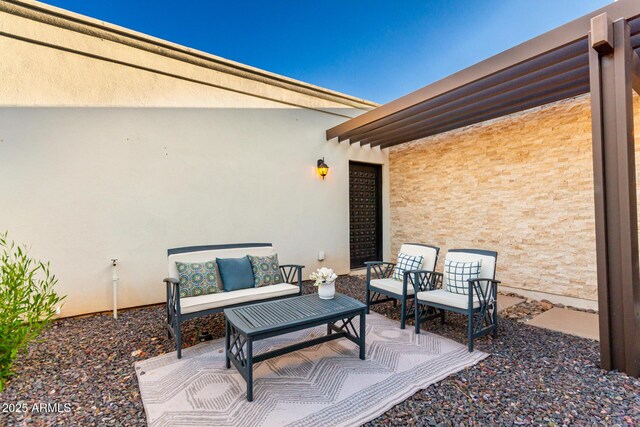 675 Val Verde Cir W, Litchfield Park, AZ 85340 - view of patio with an outdoor hangout area