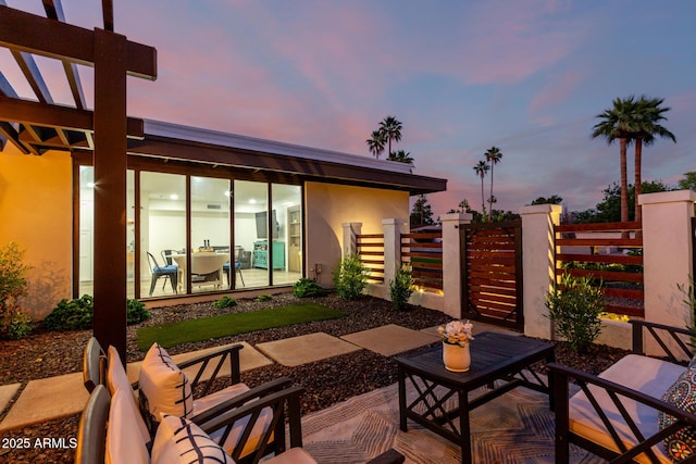 675 Val Verde Cir W, Litchfield Park, AZ 85340 - view of patio with fence and outdoor dining space