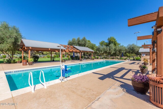 15469 W Dreyfus St, Surprise, AZ 85379 - community pool with a patio
