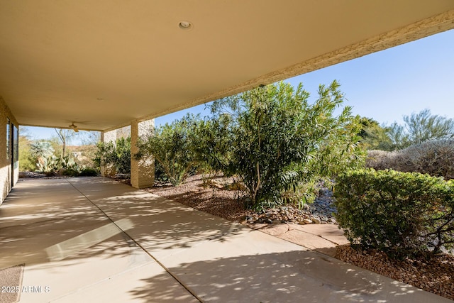 view of patio