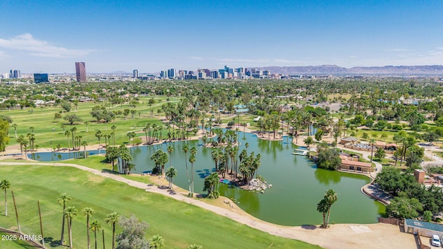 1814 W Thomas Rd, Phoenix, AZ 85015 - view of urban area featuring a water and mountain view and a local golf course