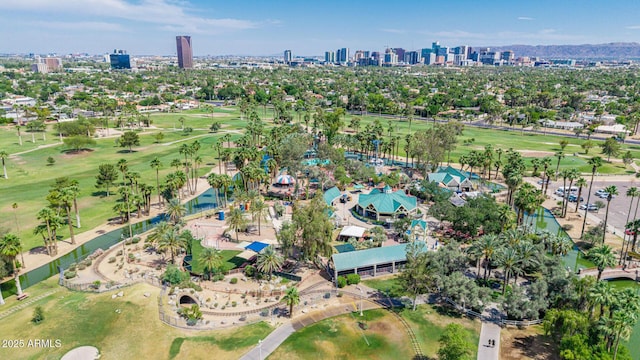 1814 W Thomas Rd, Phoenix, AZ 85015 - aerial view of property's location featuring nearby urban area and a golf course