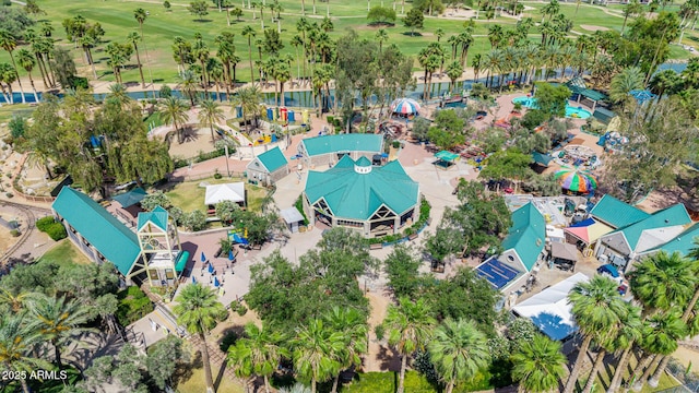 1814 W Thomas Rd, Phoenix, AZ 85015 - aerial overview of property's location with a golf course