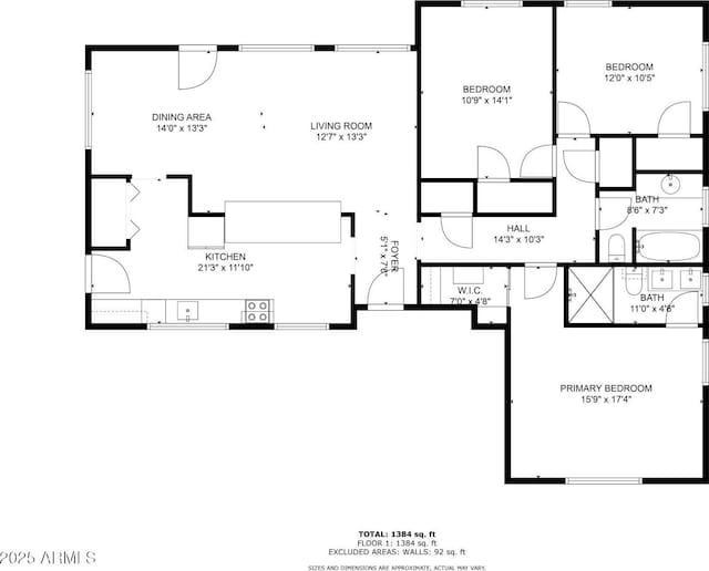 1814 W Thomas Rd, Phoenix, AZ 85015 - room layout