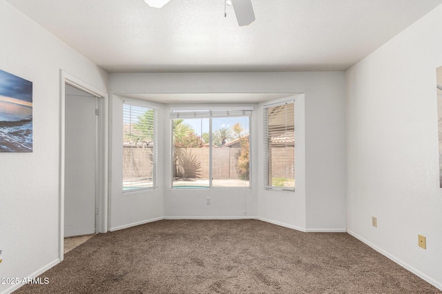 626 W Catclaw St, Gilbert, AZ 85233 - carpeted empty room with ceiling fan and baseboards