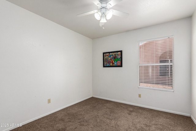 626 W Catclaw St, Gilbert, AZ 85233 - carpeted empty room with ceiling fan and baseboards