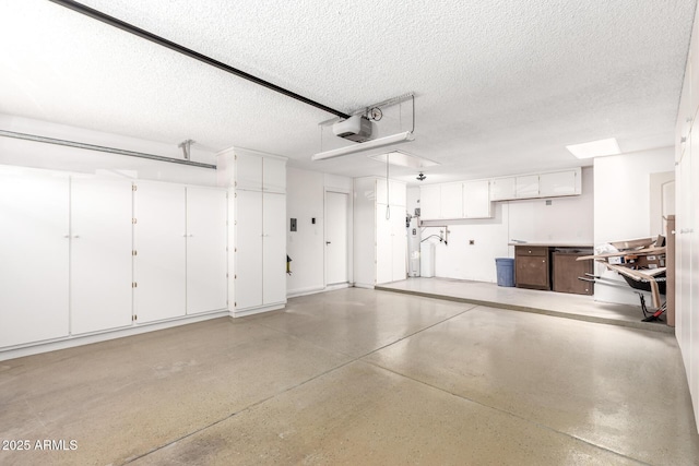 4310 E Sacaton St, Phoenix, AZ 85044 - garage featuring a garage door opener and electric water heater