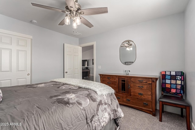 32431 N 226th Ave, Wittmann, AZ 85361 - bedroom featuring light carpet and a ceiling fan