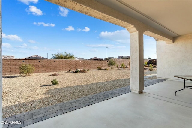 view of patio