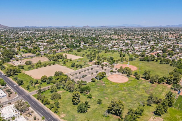6231 E Desert Cove Ave, Scottsdale, AZ 85254 - drone / aerial view of a mountain backdrop