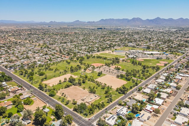 6231 E Desert Cove Ave, Scottsdale, AZ 85254 - aerial view of a mountain backdrop