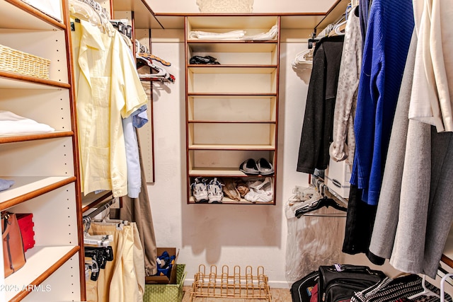 view of spacious closet