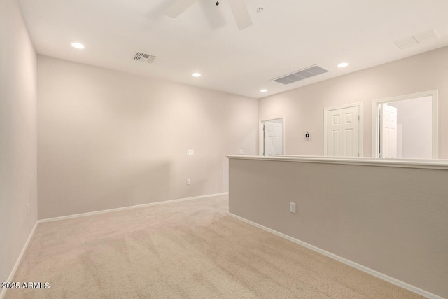 42424 N Gavilan Peak Pkwy Unit 57104, Anthem, AZ 85086 - carpeted spare room featuring a ceiling fan and recessed lighting