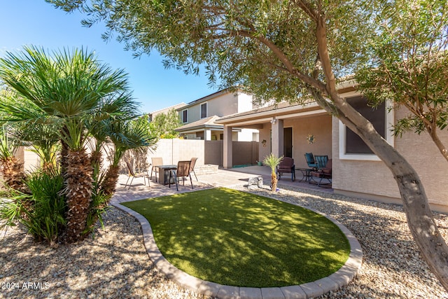 exterior space featuring a patio