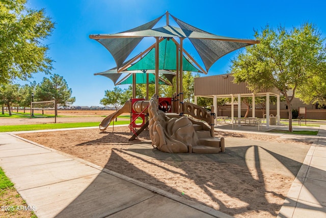 view of playground