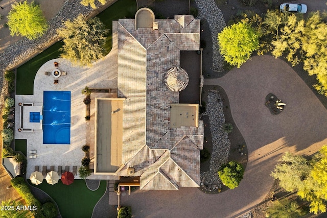 drone / aerial view