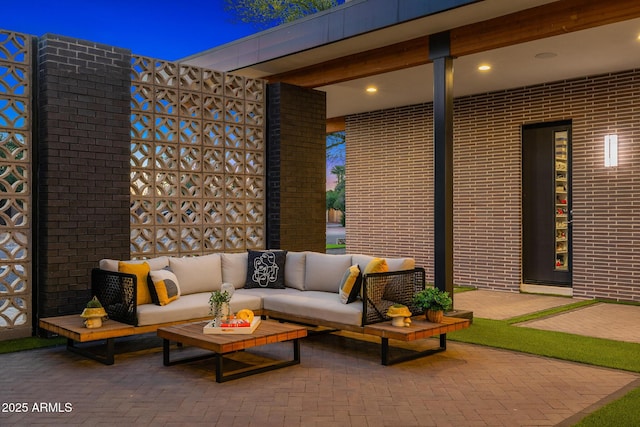 11649 N Miller Rd, Scottsdale, AZ 85260 - view of patio with outdoor lounge area