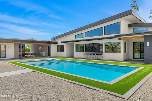 11649 N Miller Rd, Scottsdale, AZ 85260 - pool featuring central air condition unit and a patio