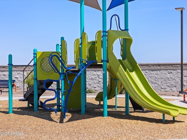 view of communal playground