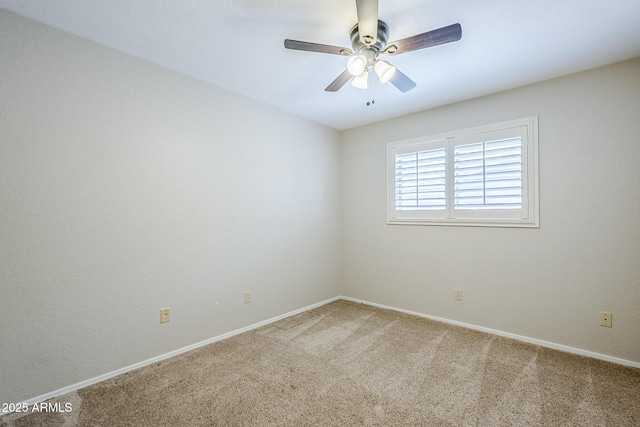 2178 E Golf Ave, Tempe, AZ 85282 - carpeted spare room with a ceiling fan and baseboards