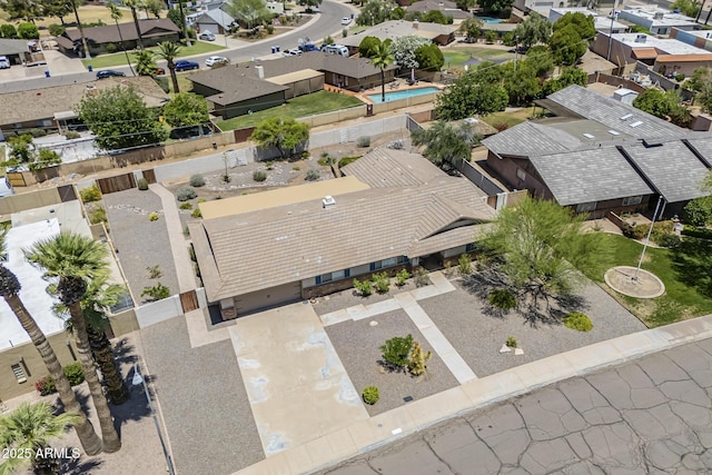 2178 E Golf Ave, Tempe, AZ 85282 - aerial perspective of suburban area with a pool