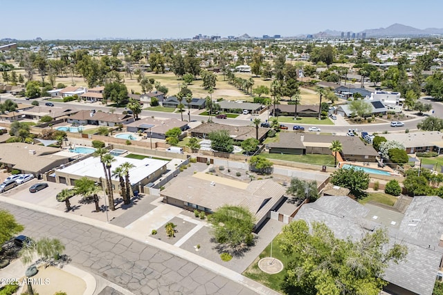 2178 E Golf Ave, Tempe, AZ 85282 - aerial perspective of suburban area featuring a mountainous background