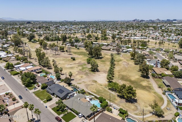 2178 E Golf Ave, Tempe, AZ 85282 - aerial view of property and surrounding area with nearby suburban area
