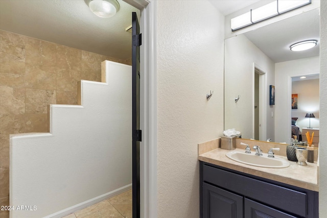 24218 N 85th St, Scottsdale, AZ 85255 - bathroom featuring vanity and tile patterned flooring