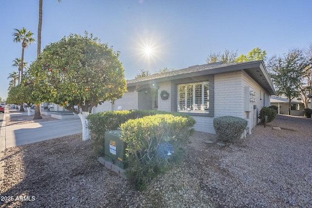 view of ranch-style home