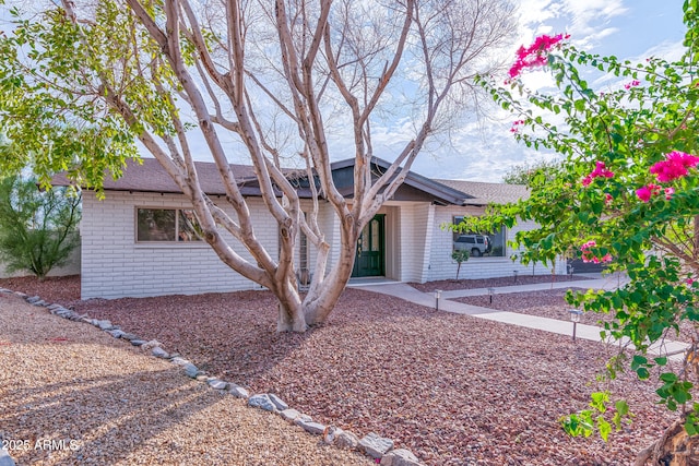 view of ranch-style house