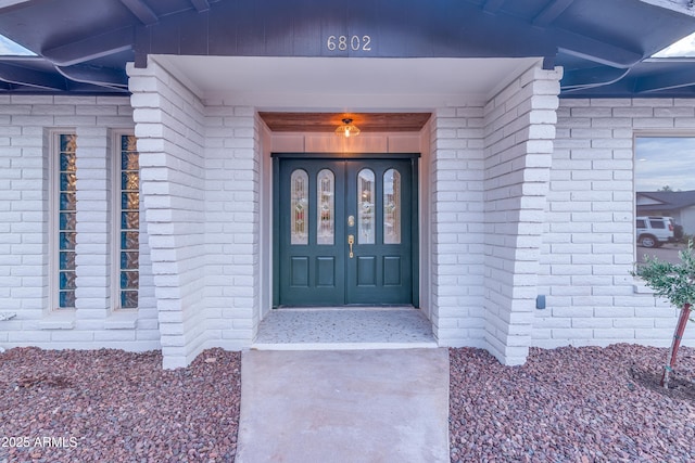 view of property entrance