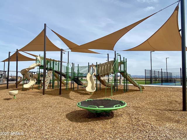 view of community playground