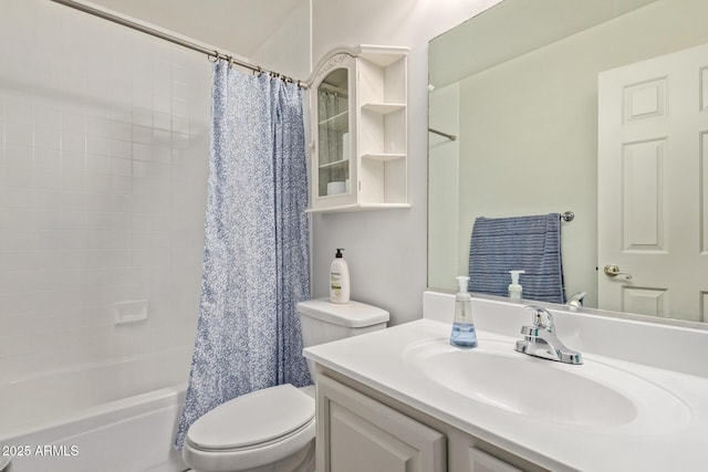 15430 N 19th Way, Phoenix, AZ 85022 - full bath with toilet, shower / bath combo, and vanity