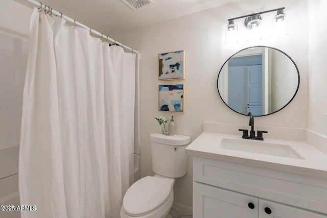 4268 N 68th Ave, Phoenix, AZ 85033 - full bathroom with vanity and shower / bathtub combination with curtain