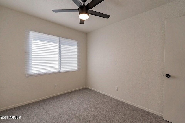 4268 N 68th Ave, Phoenix, AZ 85033 - unfurnished room featuring a ceiling fan and carpet floors